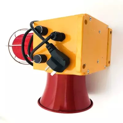 旋轉(zhuǎn)式警示燈LTE-1101J/220V報(bào)警器、一體化聲光信源指示器XDT-M-135FTY皮帶警鈴廠家